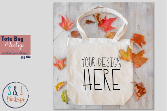 Canvas Bag Mockup for Tote Bag Graphics