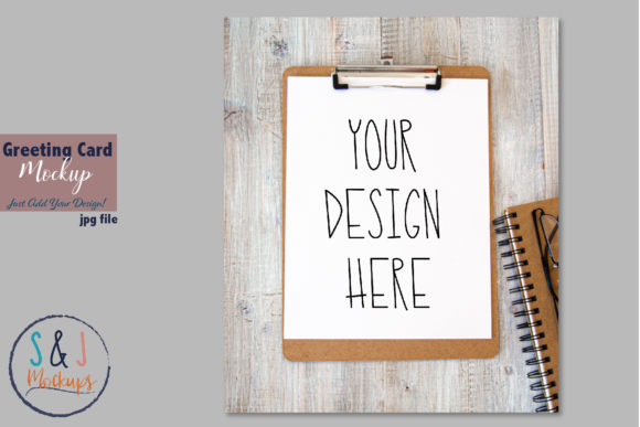 Clipboard Mockup for Art Prints – A Graphic Design Asset for Print Materials Mockups