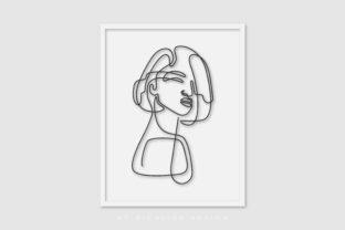 Line Art Poster Girl Like You – A Versatile Graphic Design Asset