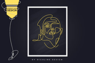 Taylor Swift Line Art Poster - Graphics for Creative Sellers
