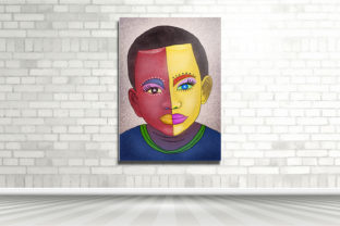 The Two Face of Boy – A Versatile Graphic Design Asset for Print and Digital Products